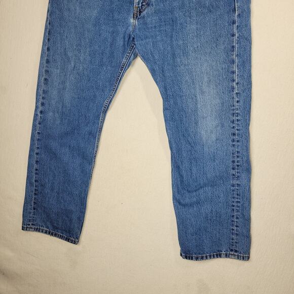 Vintage Levi Jeans Mens Sz 40x30 Blue Y2k Grunge Gorpcore Levis Jean Pant Pants - Picture 11 of 16